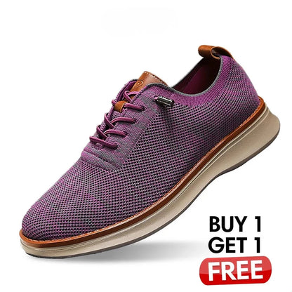 Premium Breathable knit shoes  - [Buy 1 Get 1 Free Bundle]