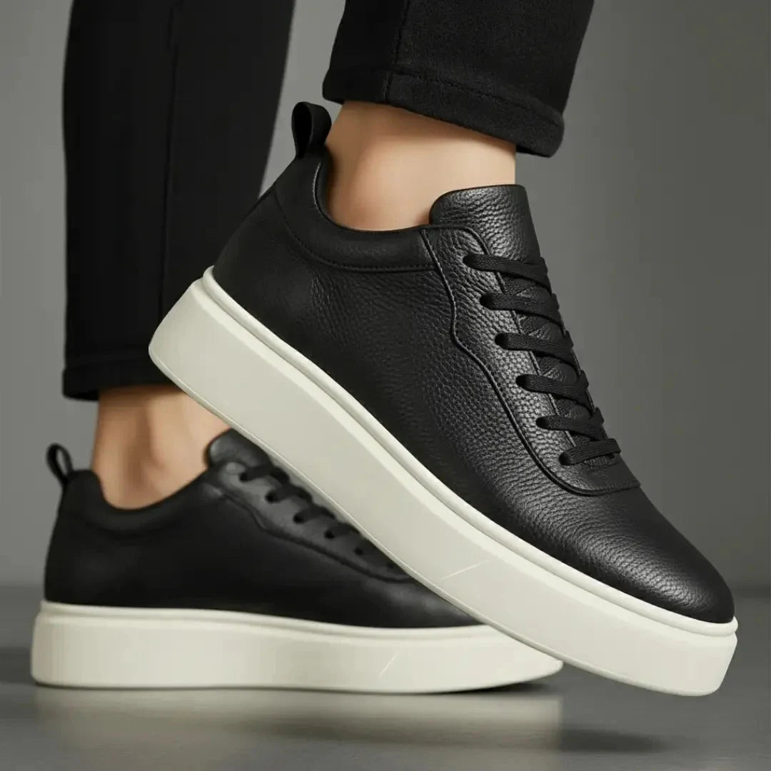 Sterling Classic Leather Sneakers + Free Premium Insole